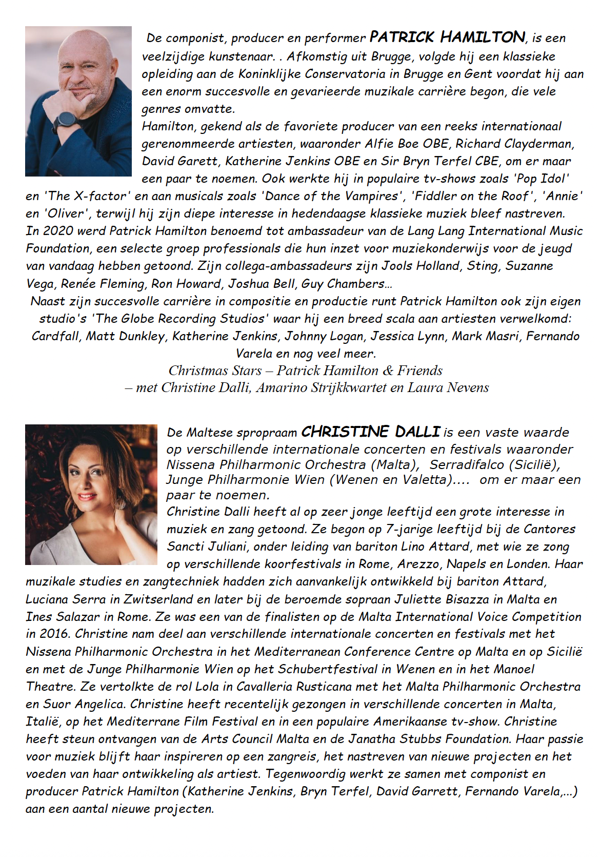 [2019 show calendar]